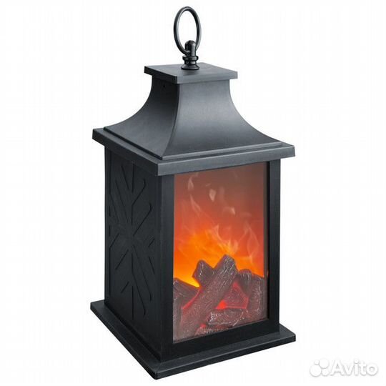 Светильник-фонарь navigator камин 250Лм 3000К черн