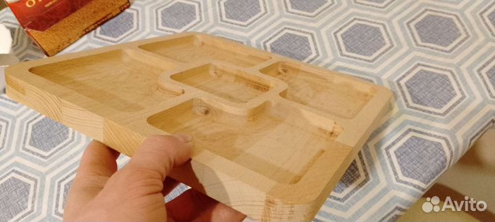 Менажница деревянная