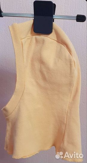 Шапка-шлем трикотажная под шапку