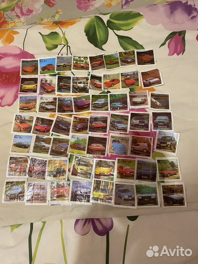 Вкладыши от жвачек 80-90-ых годов