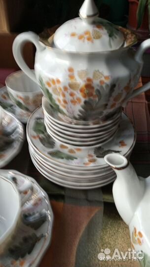 Чайный сервиз СССР 