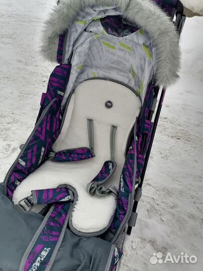 Детские санки коляска