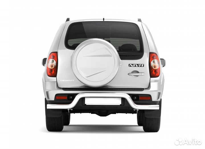 Защита заднего бампера 63мм 