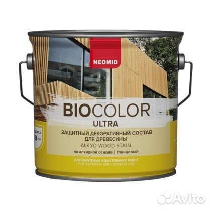 Пропитка для дерева Неомид Bio Color Ultra