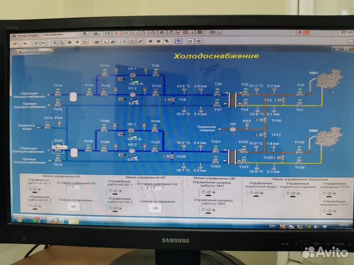 Обслуживание и ремонт чиллеров и холодильных машин