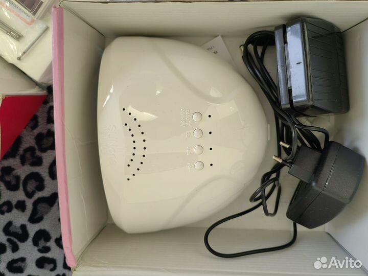 Машинка для маникюра+лампа