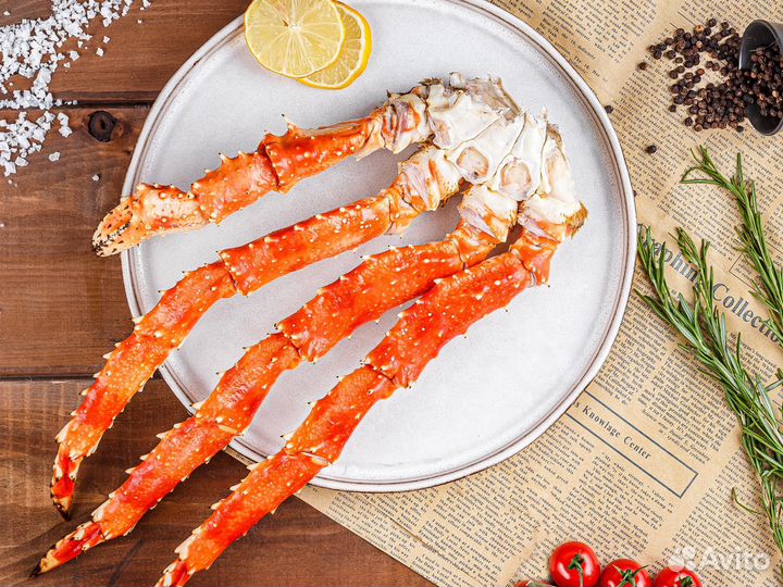 Камчатский краб размер М (наполнение 90-100%)