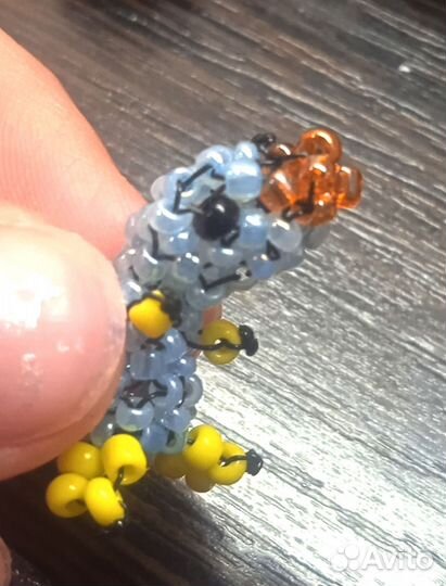 Мини амигуруми из бисера