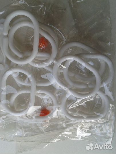 Кольца для ванных шторок