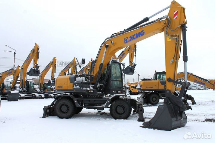 Колёсный экскаватор XCMG XE180WD, 2024