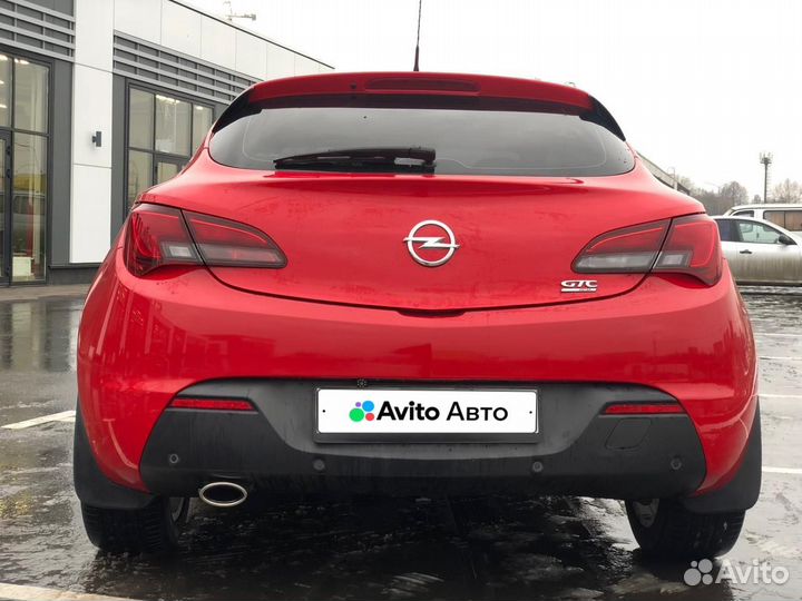 Opel Astra GTC 1.4 AT, 2012, 163 000 км