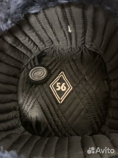 Мужская шапка мвд зимняя 56