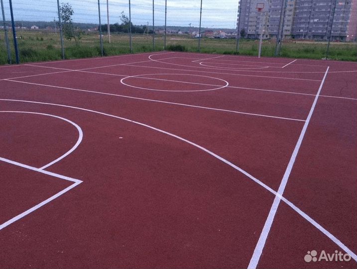 Резиновое покрытие бесшовное