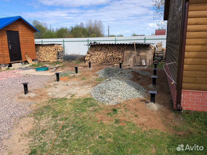 Винтовые сваи под ключ