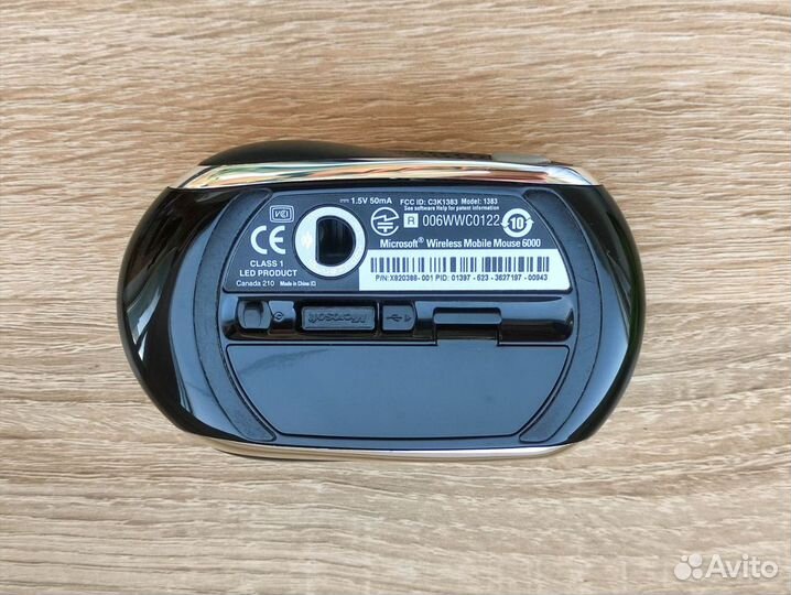 Беспроводная мышь Microsoft Mobile Mouse 6000