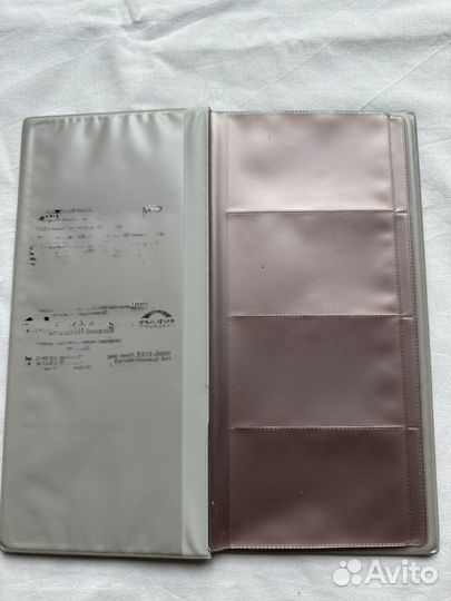 Бархатная визитница винтаж