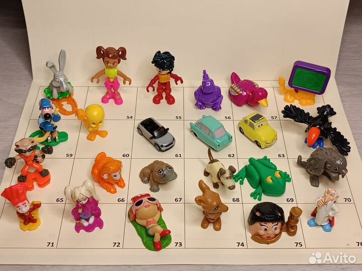 Игрушки из киндера