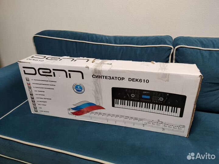 Синтезатор Denn DEK610