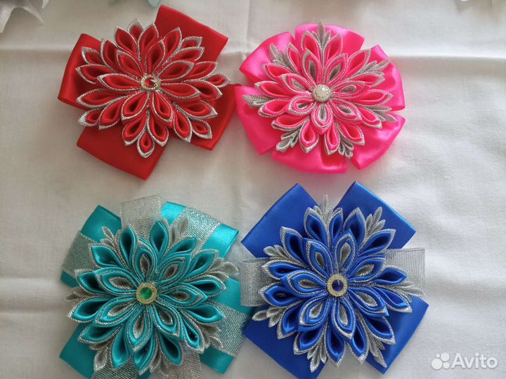 Резиночки, заколки, бантики