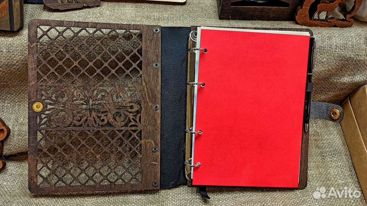 Деревянный блокнот/ ежедневник/ планер 