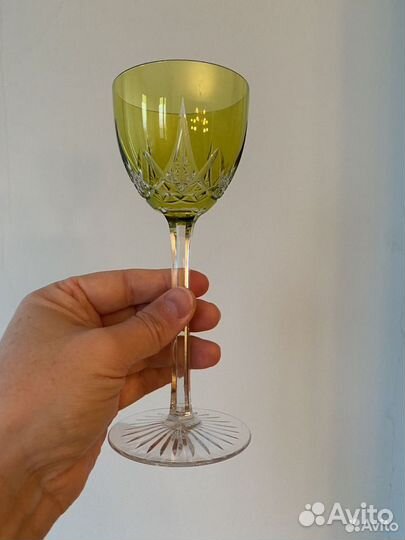 Baccarat фужер бокал цветной хрусталь сервиз