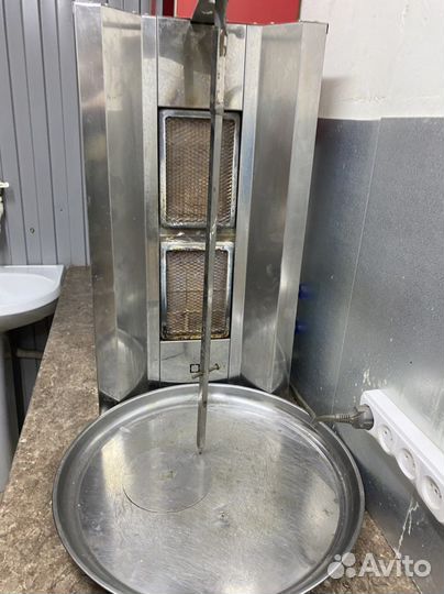 Прижимной фритюр вертель