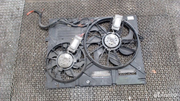 Вентилятор радиатора Volkswagen Touareg, 2004