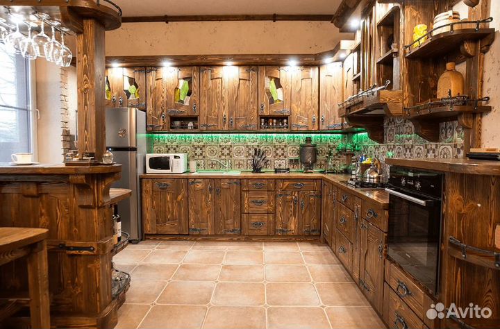 Кухня из массива