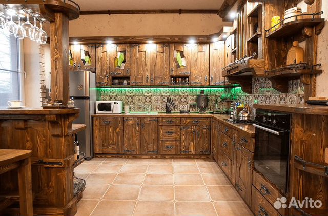 Кухня из массива