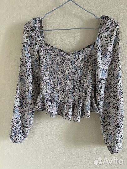 Блузка с длинным рукавом