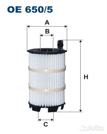Фильтр масляный audi 4.2 FSI 05