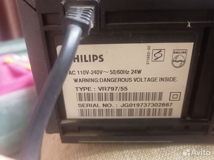 Видеомагнитофон philips fi-hi