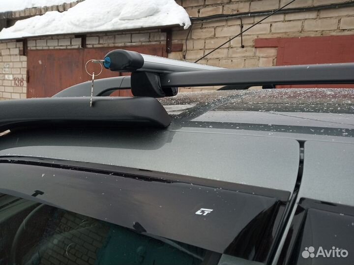 Багажник на крышу Шевроле Нива аэро с замком