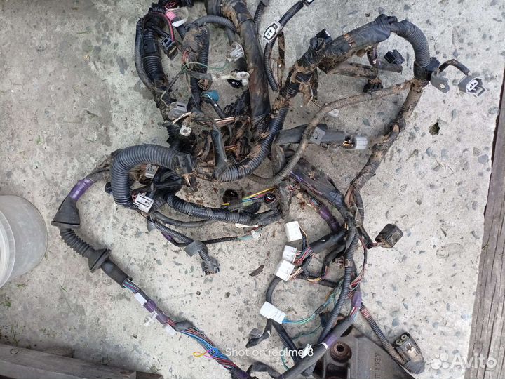 Проводка toyota 1nz-fe