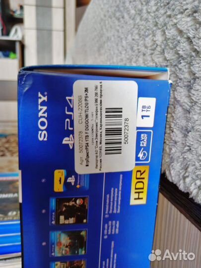 Игровая приставка sony playstation 4