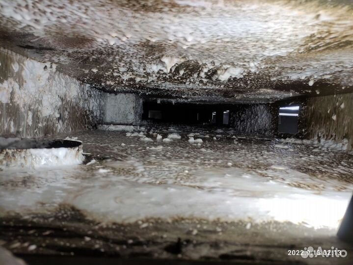 Очистка и монтаж вентиляции