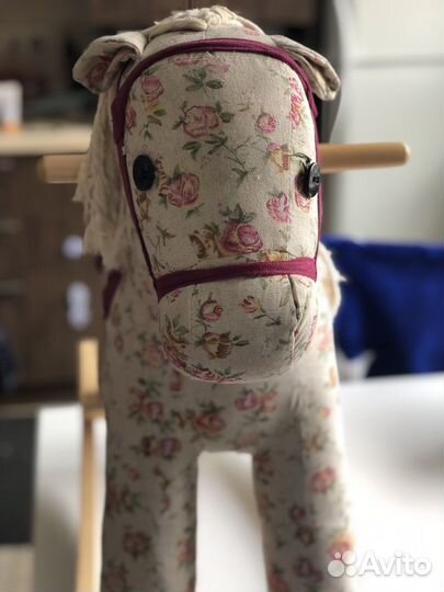 Каталка Лошадь музыкальная