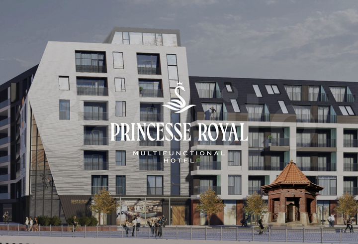 1-к. апартаменты, 28,6 м², 5/7 эт.