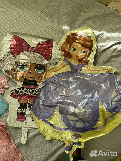 Фольгированные шары для девочки