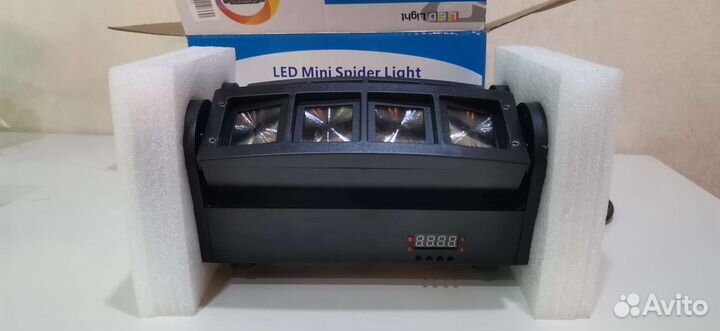 Цветомузыка паук