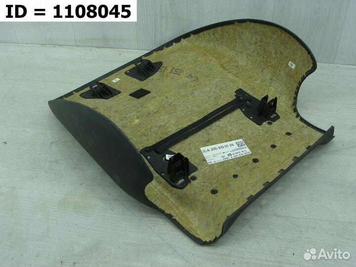 Накладка спинки сиденья левого Mercedes C-kl