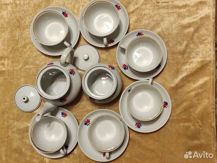 Чайный сервиз СССР Кузяево