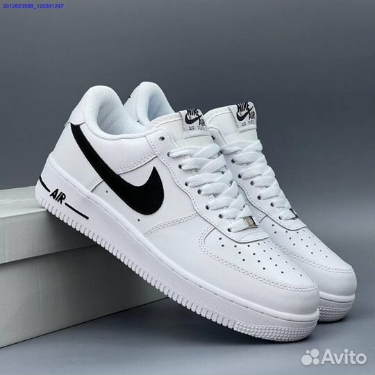 Nike Air Force 1 Black&White (Арт.42072)