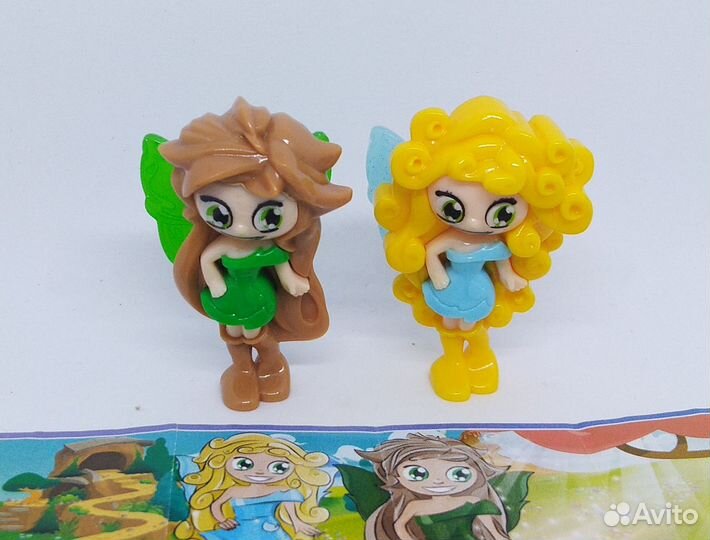 Серии киндер кошки на шопинге, феечки деревья и др