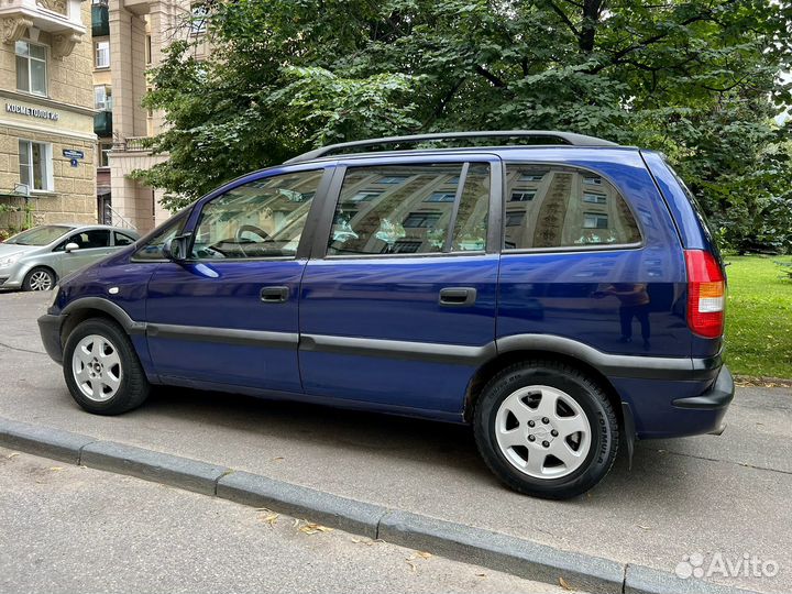 Opel Zafira 2.2 МТ, 2001, 287 000 км