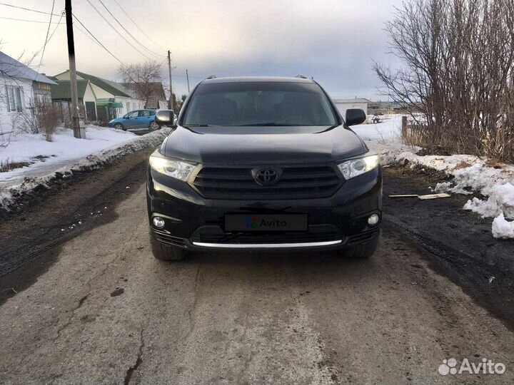 Toyota Highlander 3.5 AT, 2013, 165 000 км