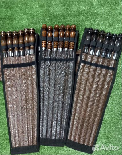 Шампуры в чехле. Подарочный набop