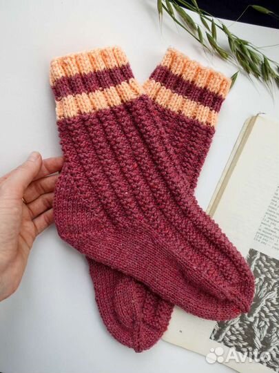 Носки вязаные