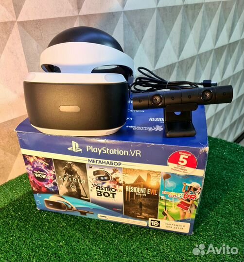 Шлем PS VR 2 ревизия ps4 ps5 пс4
