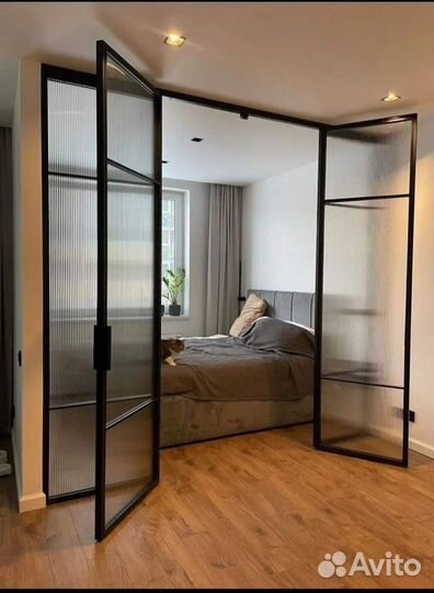 Межкомнатная перегородка лофт